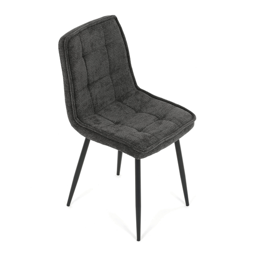 Jídelní židle, šedá, látka, CT-G2048 GREY2