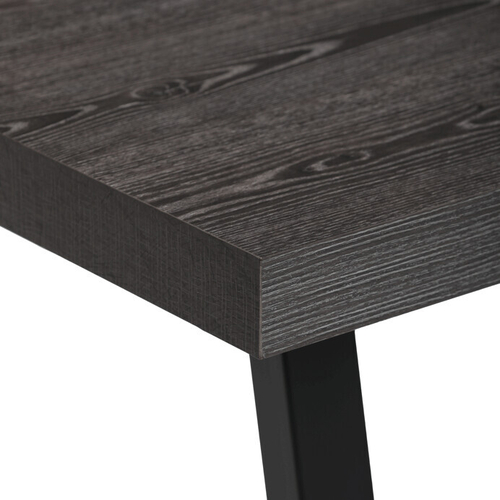 Jídelní stůl rozkládací 160-240x90 cm, lamino, šedý dub, HT-R5624 GREY