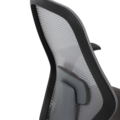 Kancelářská židle, houpací mechanismus, šedá síťovina, KA-V3149 GREY