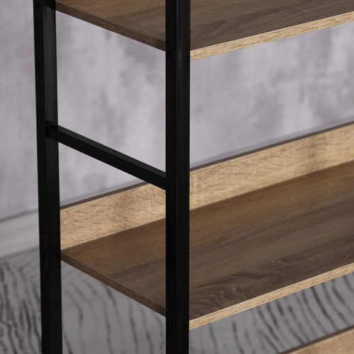 Regál, mdf, hnědá, GD-313 OAK