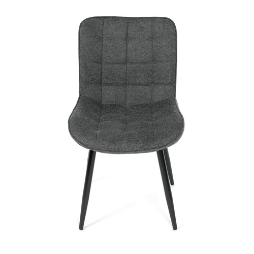 Jídelní židle, šedá, látka, HC-462 GREY2