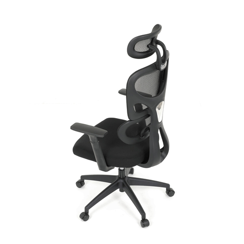 Kancelářská židle, houpací mechanismus, černá, KA-K2080 BK