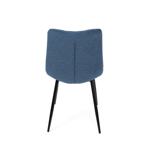 Jídelní židle, modrá, látka, DCL-193 BLUE2