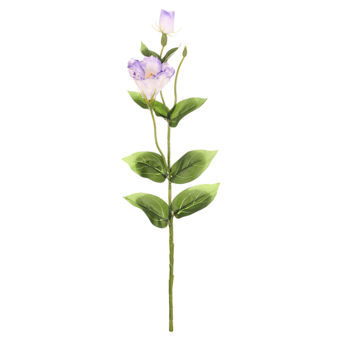 Eustoma - umělá řezaná květina, fialová