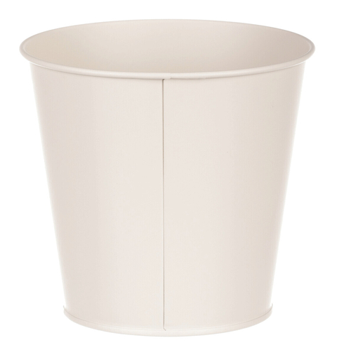 Obal kovový - motiv včelky, barva krémová