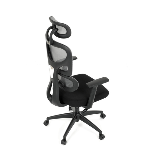 Kancelářská židle, houpací mechanismus, šedá, KA-K2080 GREY