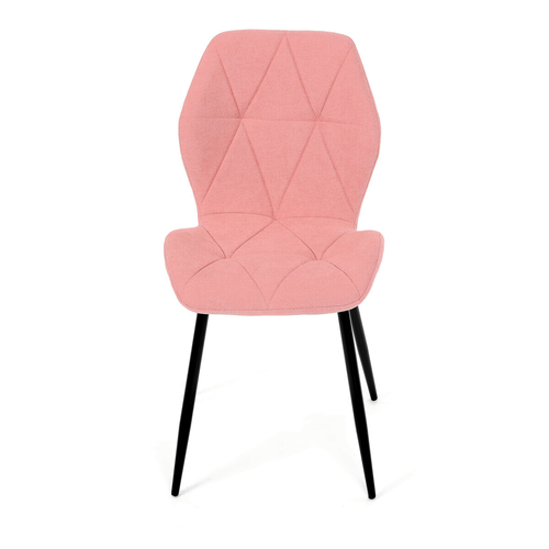 Jídelní židle, růžová, látka, CT-285 PINK2