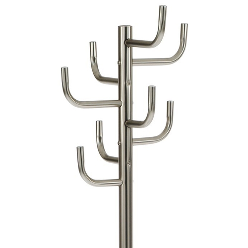 Stojanový věšák, kov, šedá, 80609-07