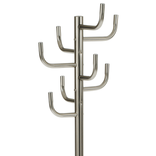 Stojanový věšák, kov, šedá, 80609-07