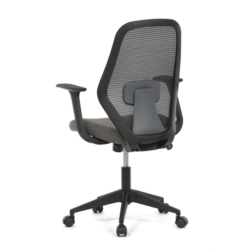 Kancelářská židle, houpací mechanismus, černá síťovina, KA-V3149 BK