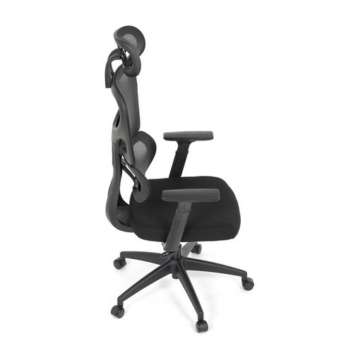 Kancelářská židle, houpací mechanismus, černá, KA-K2080 BK