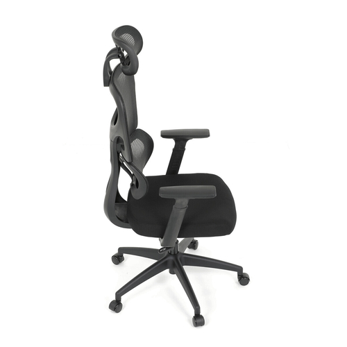 Kancelářská židle, houpací mechanismus, černá, KA-K2080 BK