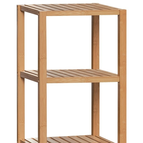 Regál, masiv, hnědá, DR-011-3