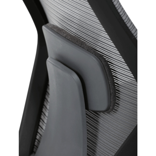 Kancelářská židle, houpací mechanismus, šedá síťovina, KA-V3149 GREY