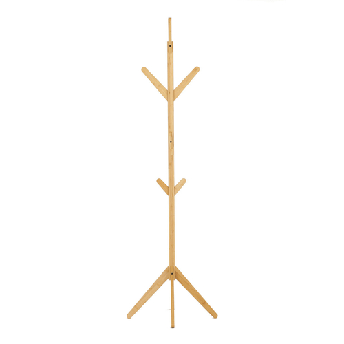 Stojanový věšák, bambus, přírodní, DR-B017 NAT