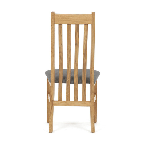 Jídelní židle, přírodní, masiv, C-2100 GREY2