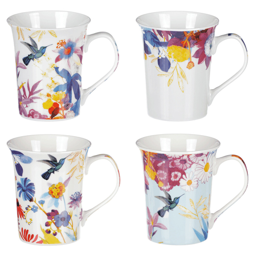 Hrnek porcelánový, mix 4 druhů, cena za 1ks, obsah 250ml.