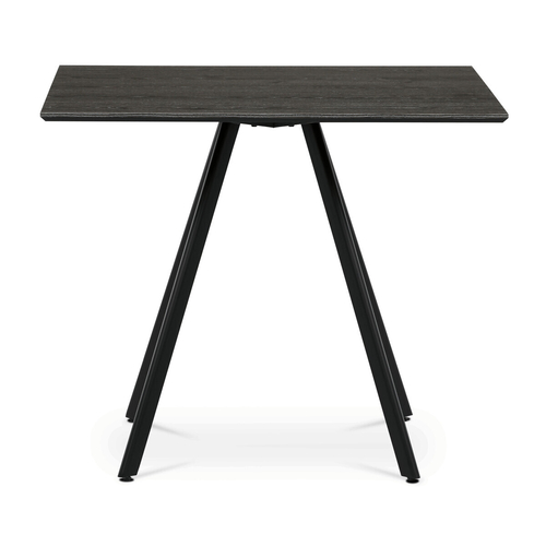 Jídelní stůl 90x90cm, lamino, šedý dub, HT-R5190 GREY