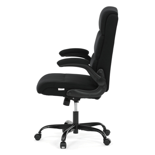 Kancelářské křeslo, houpací mechanismus, černá látka, KA-K3104 BK