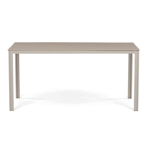 Zahradní sestava 156x78x74cm, polywood, béžová, AZS-B1656 CRM