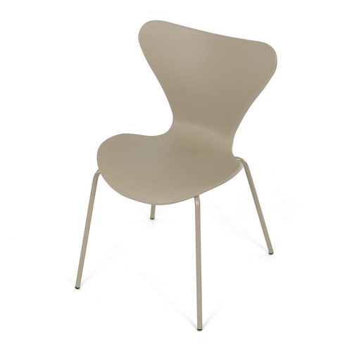 Jídelní židle, hnědá, plast, CT-X7034 CAP