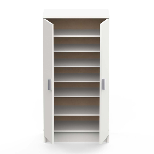 Botník 2 dveře bílá