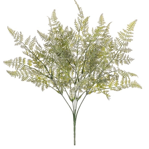 Kapradí - umělý trs, barva světle zelená