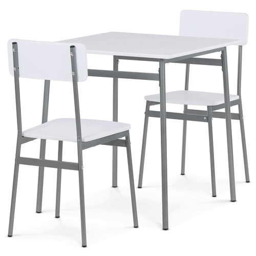 Jídelní set s 2 židlemi, 70x70x76cm, mdf AUT-O2122 WT