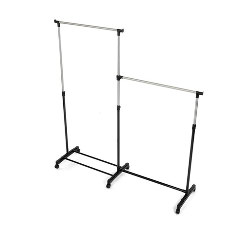 Stojan na šaty, plast, černá, GD-174 BK