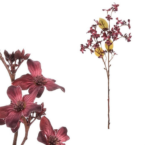 Tungovník - umělý řezaný, barva červená