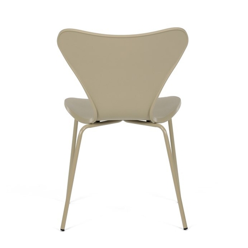 Jídelní židle, hnědá, plast, CT-X7034 CAP