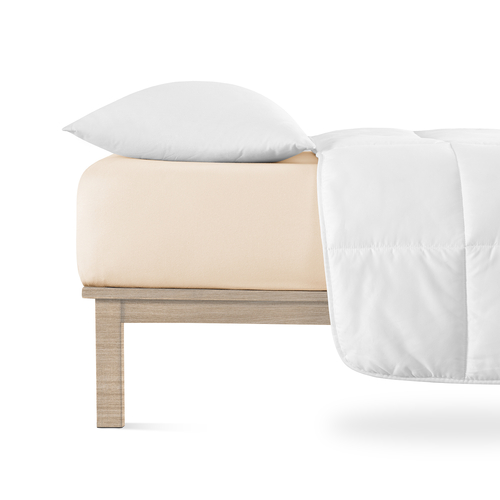 Prostěradlo Andrea Simone boxspring 180x200x35 kávové