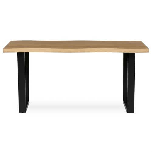 Jídelní stůl 160x90cm, mdf, divoký dub, HT-F4216 OAK