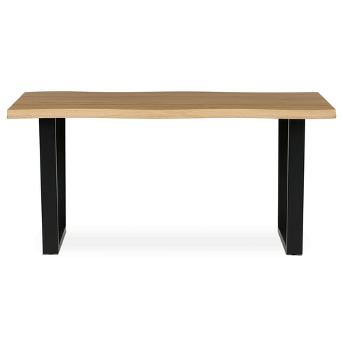 Jídelní stůl 160x90cm, mdf, divoký dub, HT-F4216 OAK
