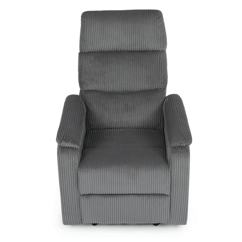 Sedací souprava, polohovací, šedá, manšestrová látka, ASD-C5981 GREY6