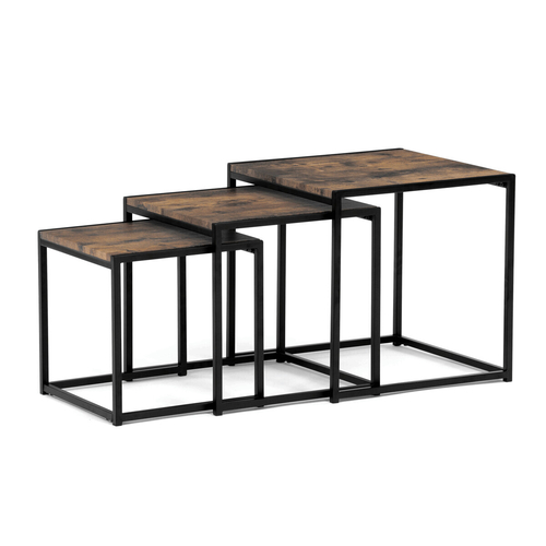 Konferenční stolek 45x45x45cm, mdf, old wood, AF-3003 OLW