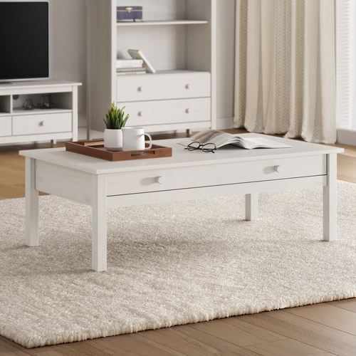 Konferenční stolek TORINO bílý