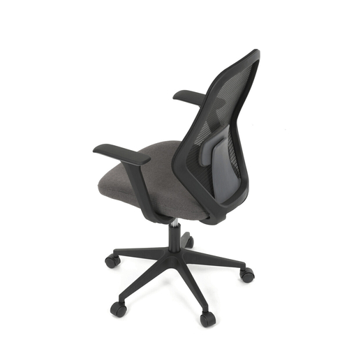Kancelářská židle, houpací mechanismus, černá síťovina, KA-V3149 BK