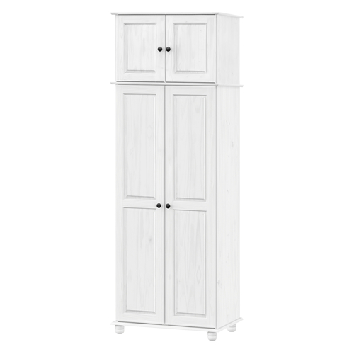 Nástavec 2dveřový 8861BK bílý lak, kovové úchytky