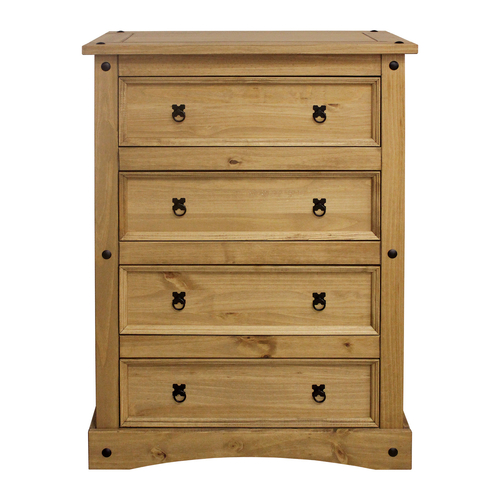 Komoda 4 zásuvky CORONA vosk