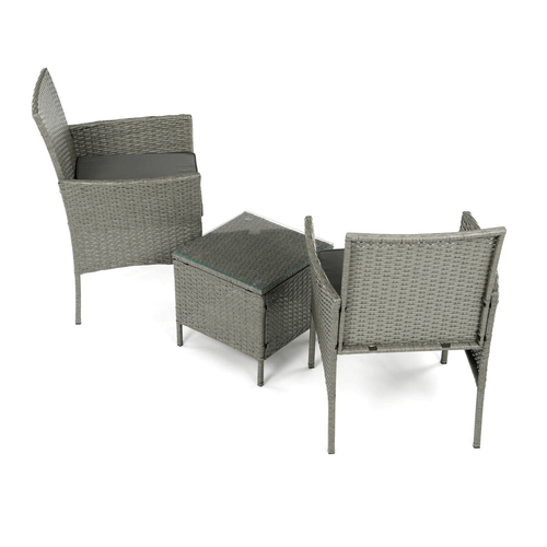 Zahradní set 1+2, polyratan, šedá, AZS-A1102 GREY