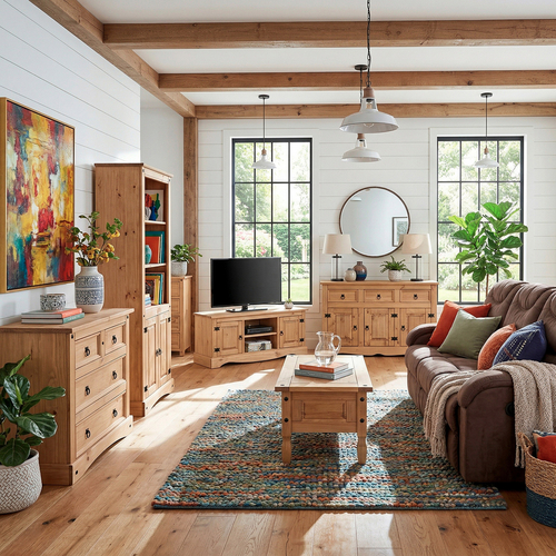 Konferenční stolek CORONA vosk 163910