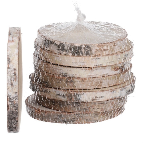 Březové kolečko - přírodní, cena za balení (8 ks)