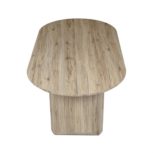 Jídelní stůl 200x100cm, mdf, dub san remo, HT-W1578 SRE