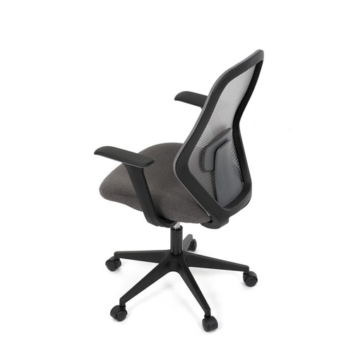 Kancelářská židle, houpací mechanismus, šedá síťovina, KA-V3149 GREY