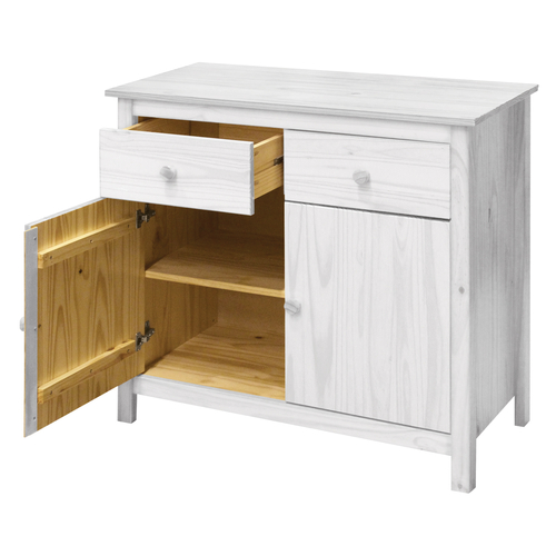 Příborník TORINO bílý