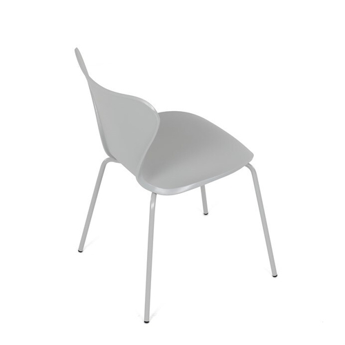 Jídelní židle, šedá, plast, CT-X7034 GREY