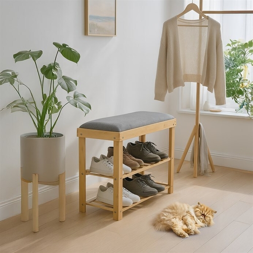 Botník, bambus, přírodní, DR-N1010 GREY2