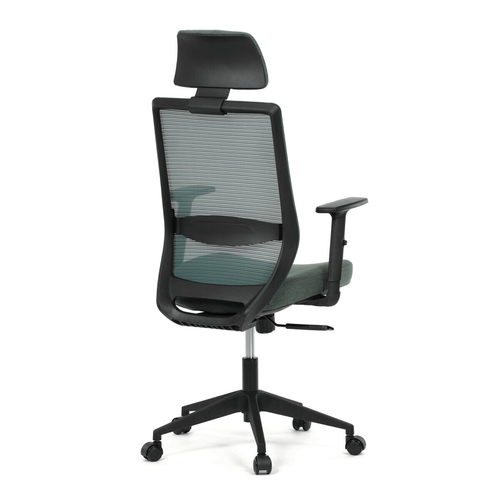 Kancelářská židle, synchronní mechanismus, zelená síťovina, KA-V3329 GRN