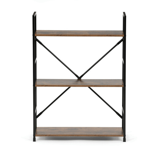 Regál, mdf, hnědá, GD-223 OLW